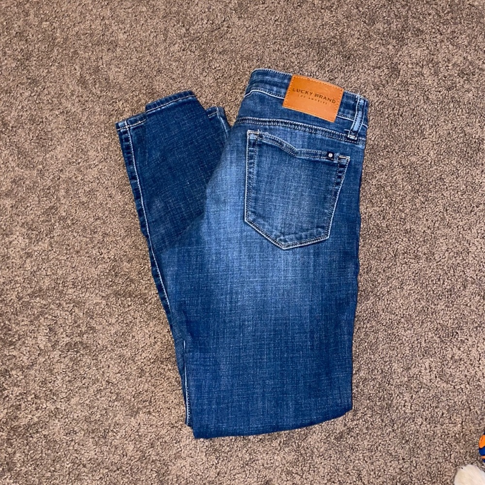 COPY - Lucky Brand Low Rise Skinny Stella Jeans